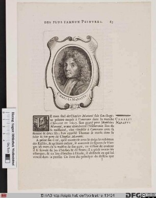 Bildnis Carlo Maratti (Maratta)