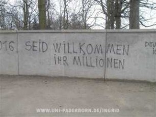 IHR SEID WiLLKOMMEN IHR MiLLiONEN