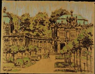 Zwinger-Pavillon in Dresden