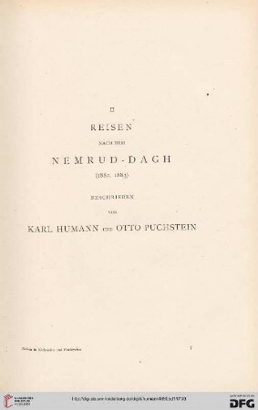 II: Reisen nach dem Nemrud-Dach (1822, 1833)