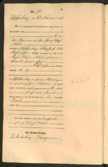 Standesamtsbuch der Stadt Aschaffenburg: Geburten 365/1900 - 184/1901