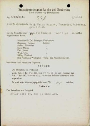 Weik, Fritz August