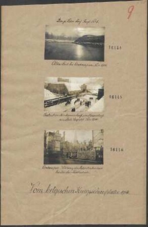 In Belgien 1914: Altes Fort bei Antwerpen