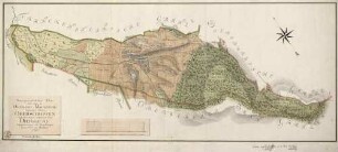 Topographischer Plan über den im Oberamt Mahlberg liegenden Bann Oberschopfheim nebst dem darinn enthaltenen Dorf Diersburg