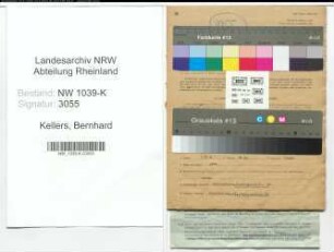 Entnazifizierung Bernhard Kellers , geb. 18.12.1901 (Schuhmacher)