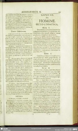 Caput XII. De Homine