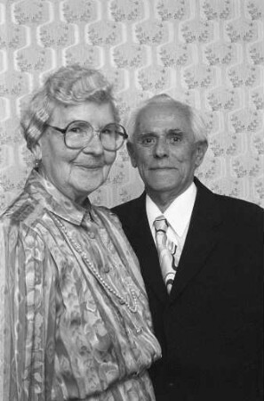 Diamanthochzeit der Eheleute Pauline und Albert Seitz