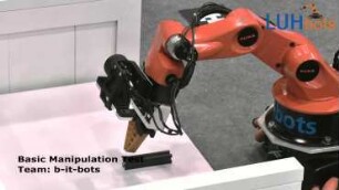 Basic Manipulation Test: Team b-it-bots