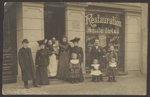 Ansichtskarte Gaststätte, Körtestraße 21
