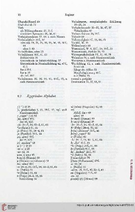 8.2 Ägyptisches Alphabet