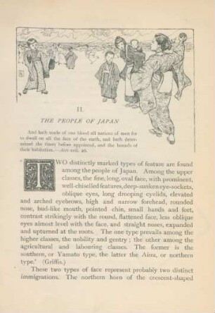 II. The people of Japan