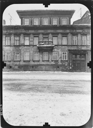 Arnstadt, Zimmerstraße 16. Wohnhaus. Straßenfront