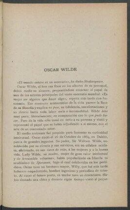 Oscar Wilde
