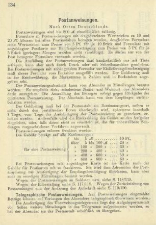 Postanweisungen