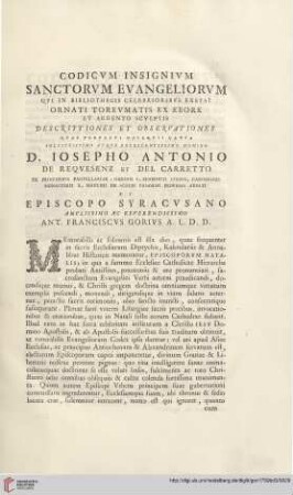 Codicum insignium sanctorum evangeliorum […]