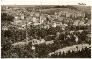 Waldheim. Blick auf Waldheim