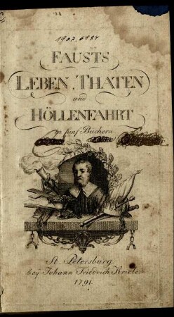 Faust's Leben, Thaten und Höllenfahrt : in 5 Büchern