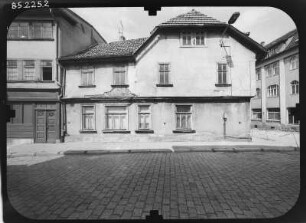 Arnstadt, Unterm Markt. Wohnhaus. Straßenfront