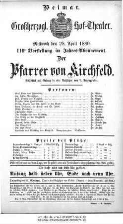 Der Pfarrer von Kirchfeld