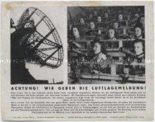 Bildtafel mit Pressefotos aus dem Zweiten Weltkrieg als Beilage der "Niedersächsischen Tageszeitung" (Serie 1619a, Bild 4)