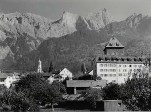Maienfeld mit Schloß Brandis