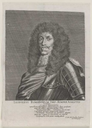 Bildnis des Leopoldus I., Romanorum Imp.