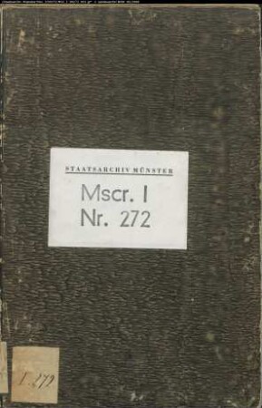 Revisionsordnung des Fürstbistums Münster 1688 und verbesserte Revisionsordnung 1697