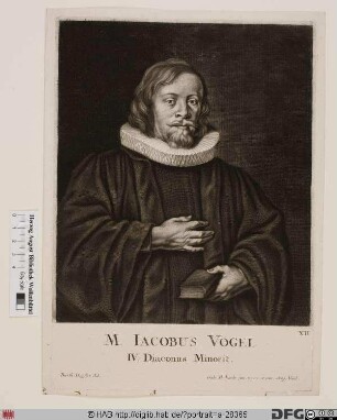 Bildnis Jacob Vogel