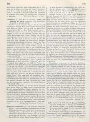 147-148 [Rezension] Monumenta eucharistica et liturgica vetustissima
