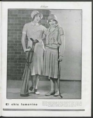 El chic femenino