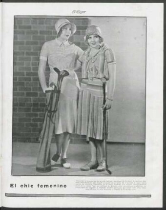 El chic femenino