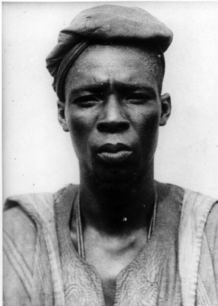 Hausa. Portrait of a man from Nigeria