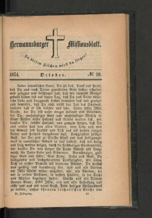 No. 10. October. 1874.