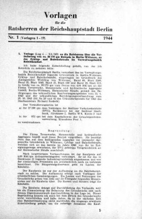 Nr. 1 (1-19), 1944/06/17