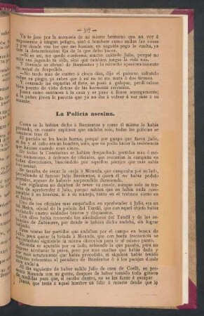 La policía asesina.