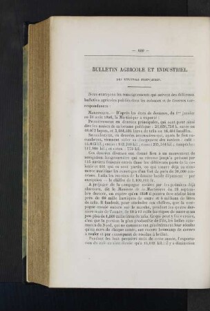 Bulletin agricole et industriel