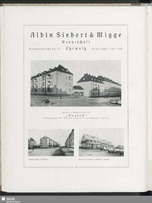 Albin Siebert & Migge Baugeschäft