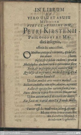 Widmungsgedicht