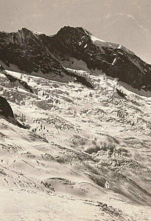 Hohe Tauern/Österreich. Venedigergruppe, Dreiherrenspitze (3505 m). Blick vom Gamsspitzl (2895 m)
