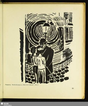 Begegnung : aus dem Zyklus "Bilder der Großstadt"