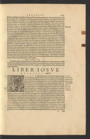Liber Iosue ...