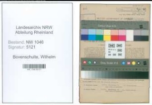 Entnazifizierung Wilhelm Bovenschulte , geb. 27.09.1908 (Kaufmaennischer Angestellter)