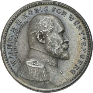Medaille von Mayer & Wilhelm auf das Regierungsjubiläum 1916