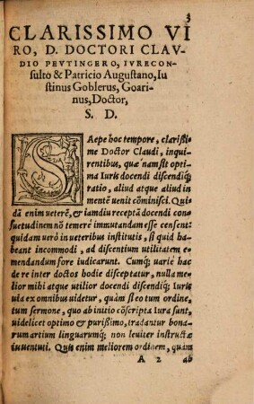 Explicatio Et Continvatio Titvlorvm Ivris Civilis, Et Canonici