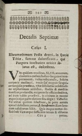 Casus I. - Casus III.