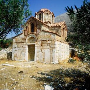 Mani, Kitta. Kirche Agii Sergios und Bakchos