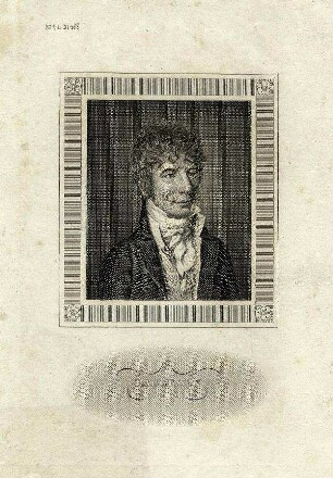 Bildnis von Jens Baggesen (1764-1826)