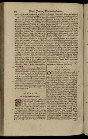 Titulus XII. De Succeßionibus ab intestato. - Titulus XV. De remedio Cod. L. finalis, de Edicto D. Hadriani tollendo.