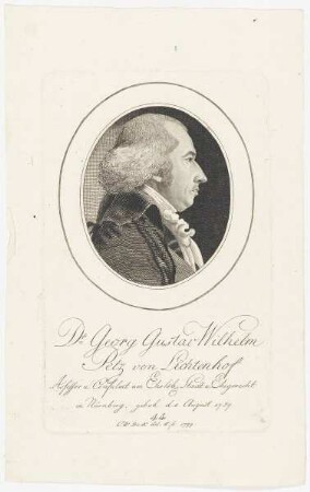 Bildnis des Georg Gustav Wilhelm Petz von Lichtenhof