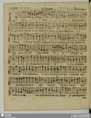 XXV. Laetatus sum